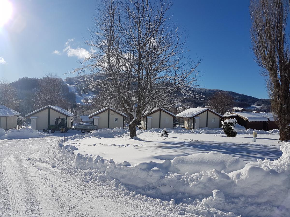 Camping Les Auches อองเซลล์ ภายนอก รูปภาพ